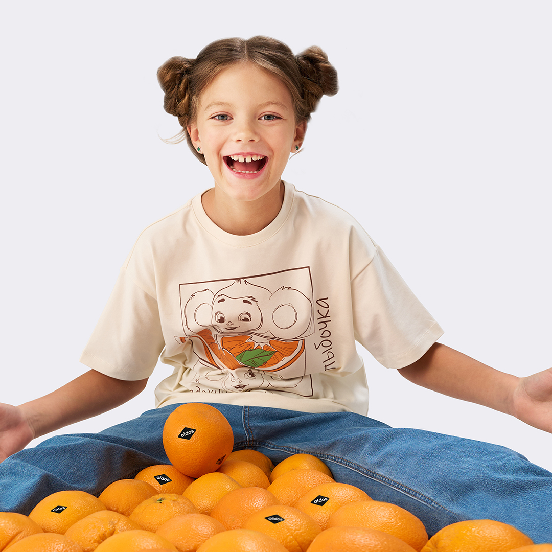 Сочный как апельсин: Чебурашка х OLDOS